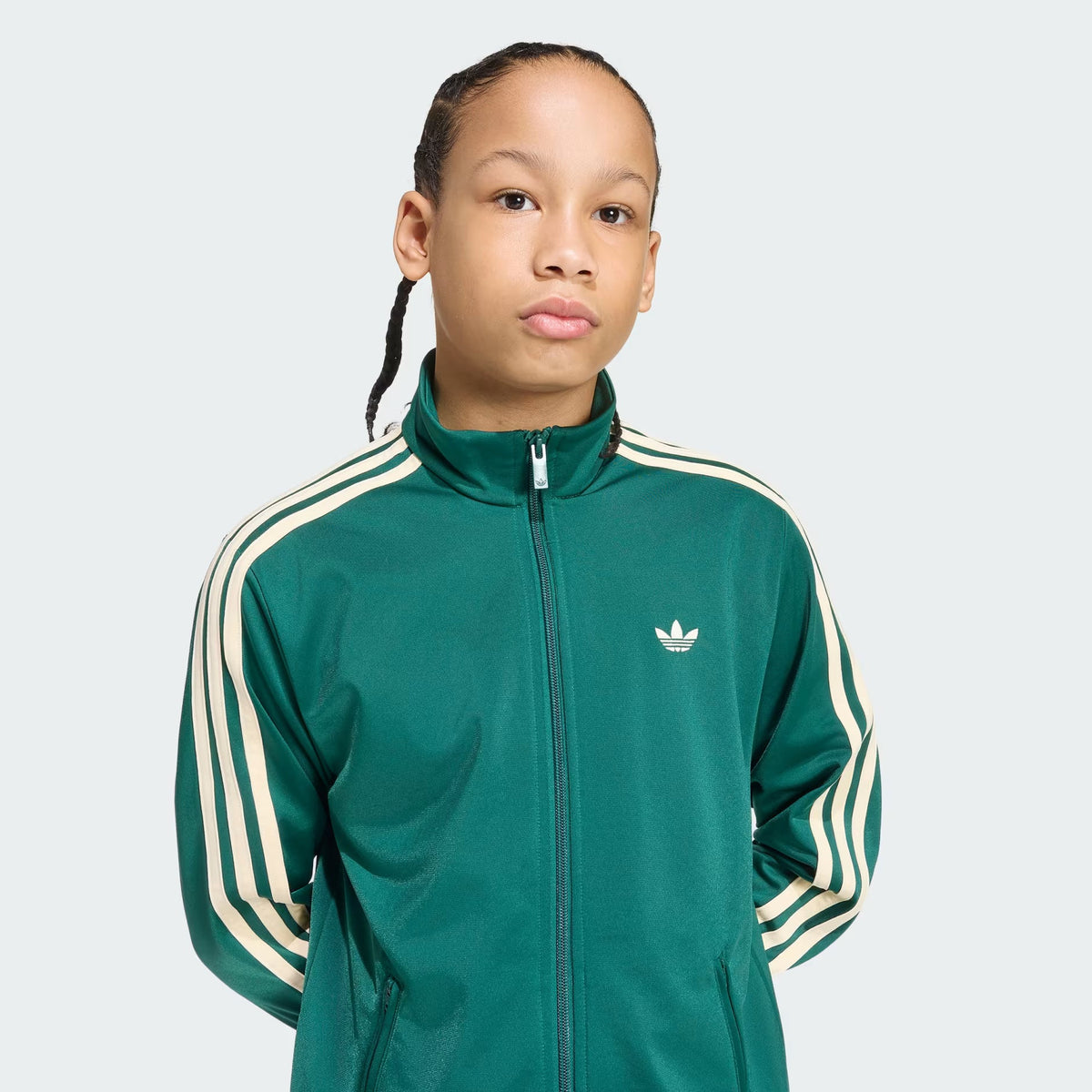 Adidas Firebird Loose Track Top from adidas Green