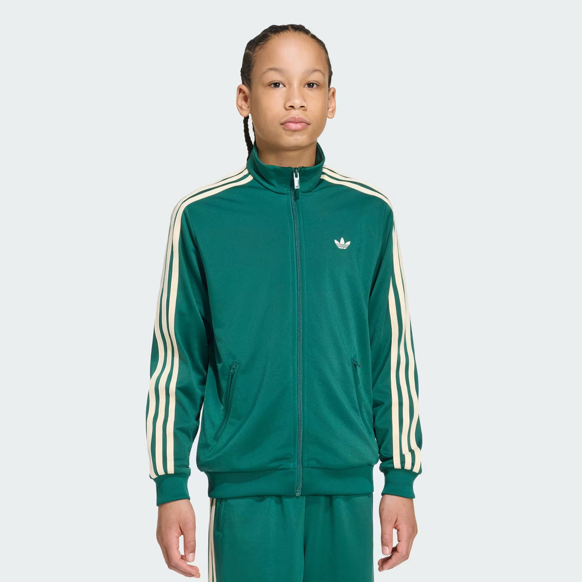 Adidas Firebird Loose Track Top from adidas Green