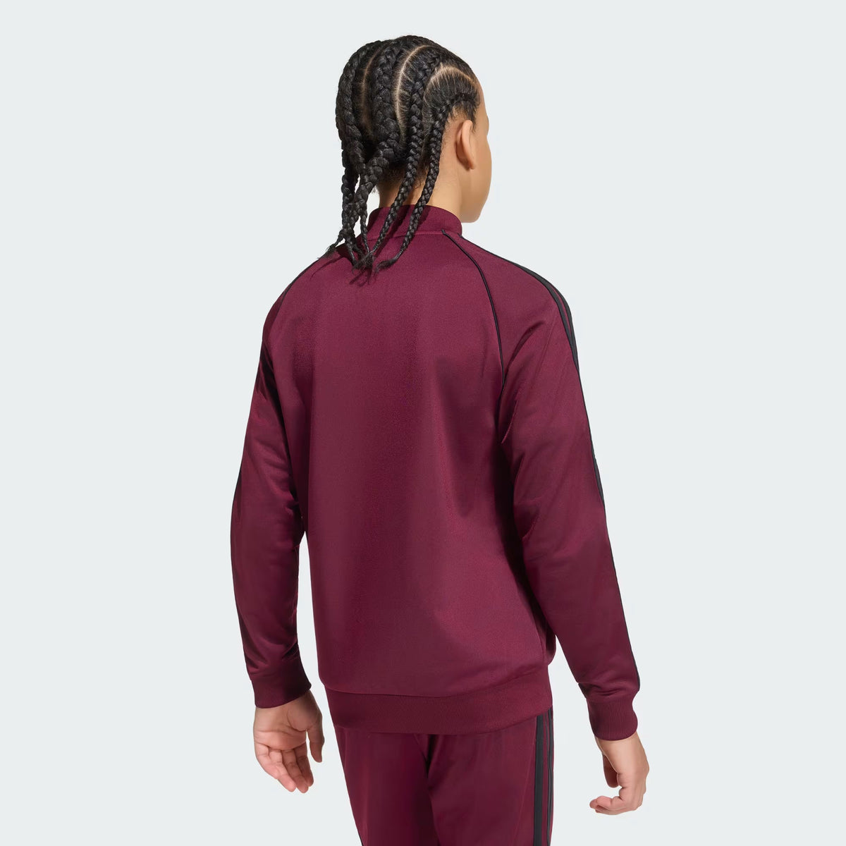 Adidas SST Tracksuit Burgundy Top