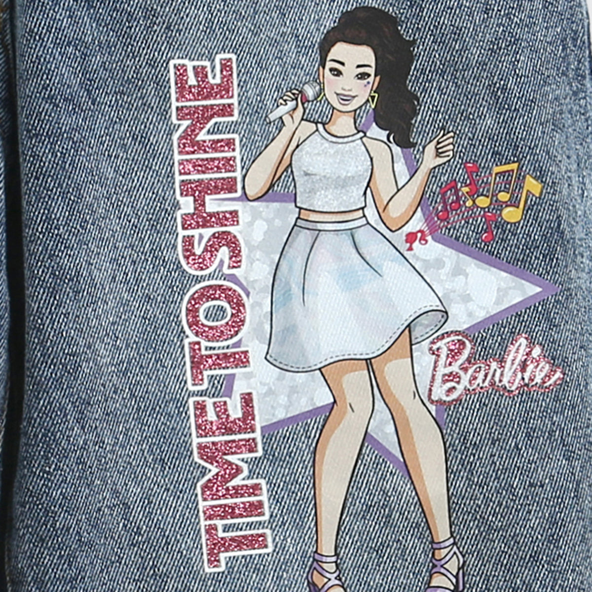 Barbie Character Print Jeans