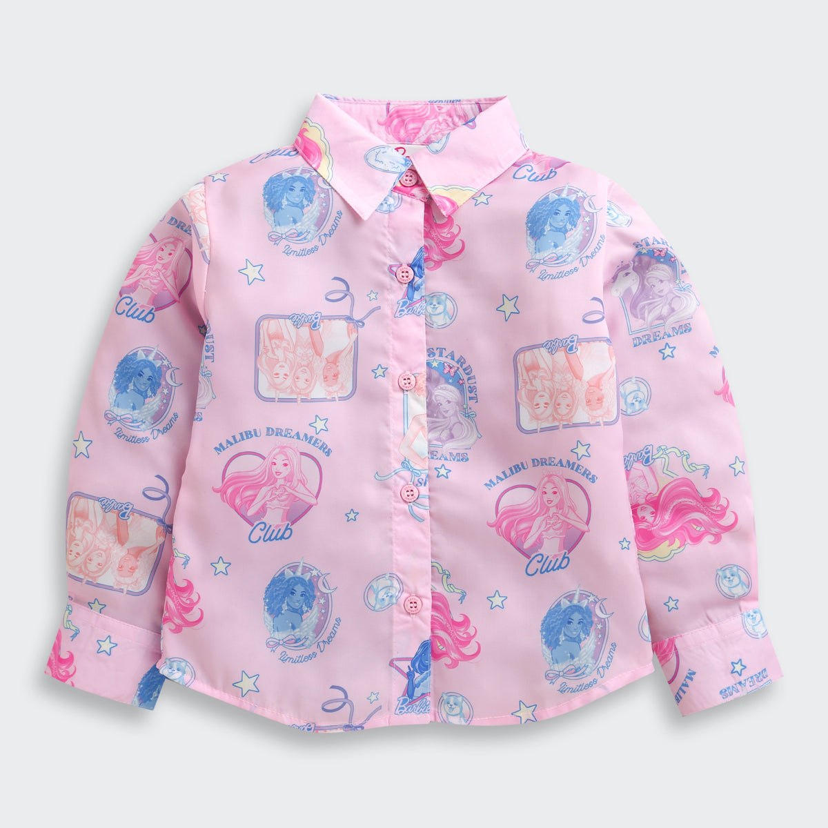 Barbie Pink Print Shirt
