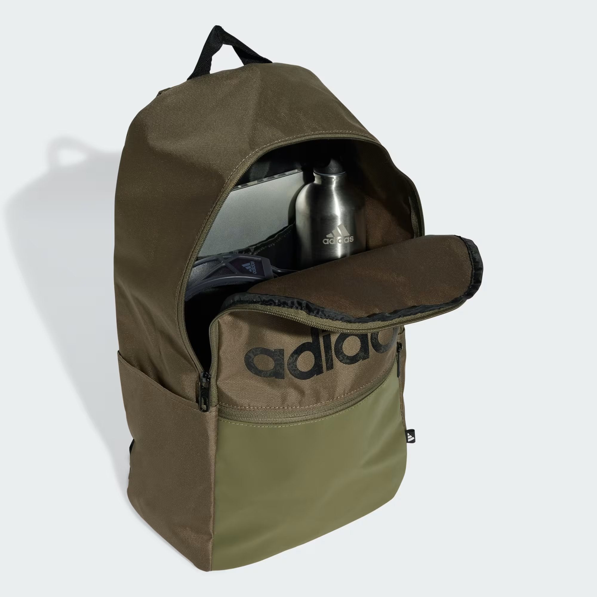 Kids Green Printed Adventure Backpack