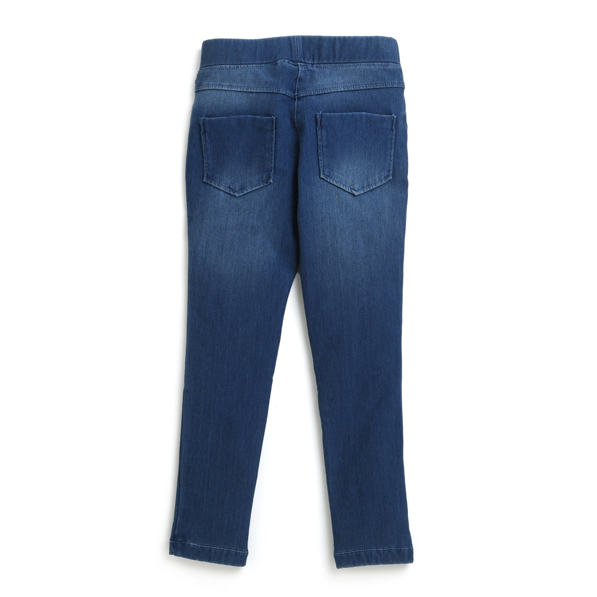 Girls Everyday Comfort Mid Blue Jeans