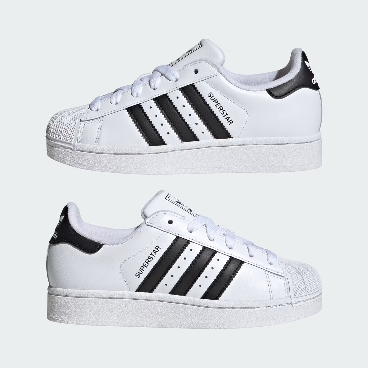 Adidas Superstar II Synthetic Shoes White
