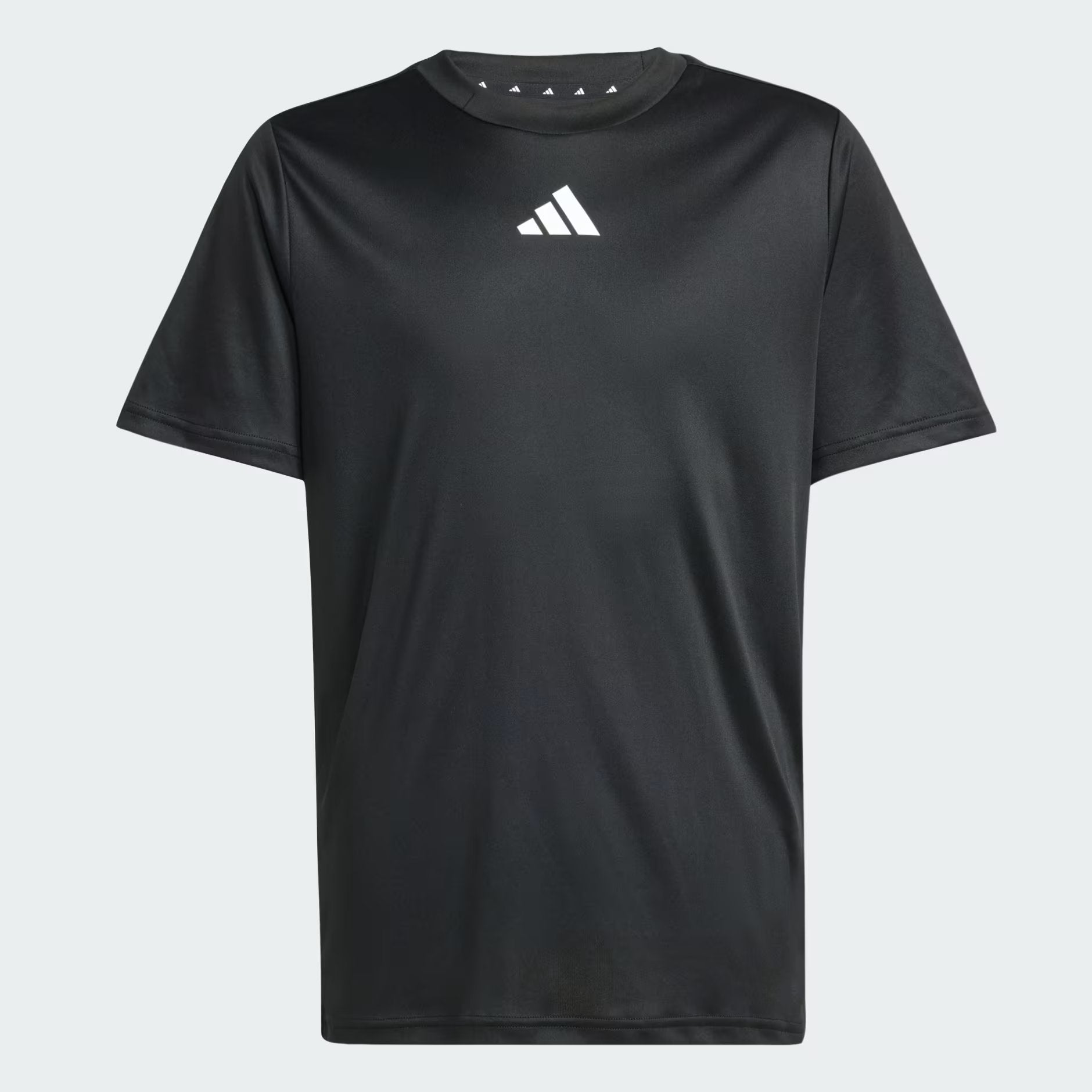 Boys Black Striped Sports Set Relaxed Fit