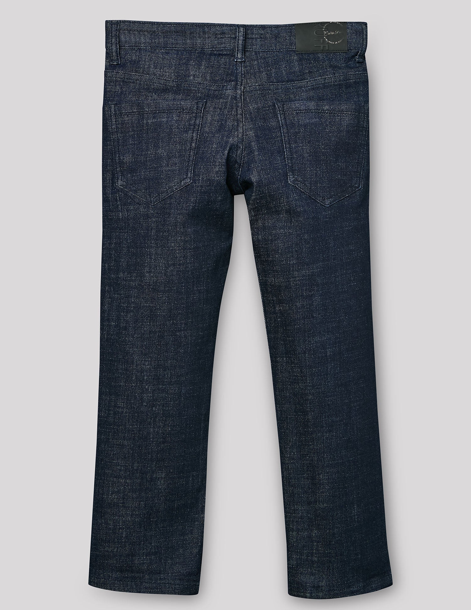 Boys Raw Cotton Stretch Straight Fit Jeans
