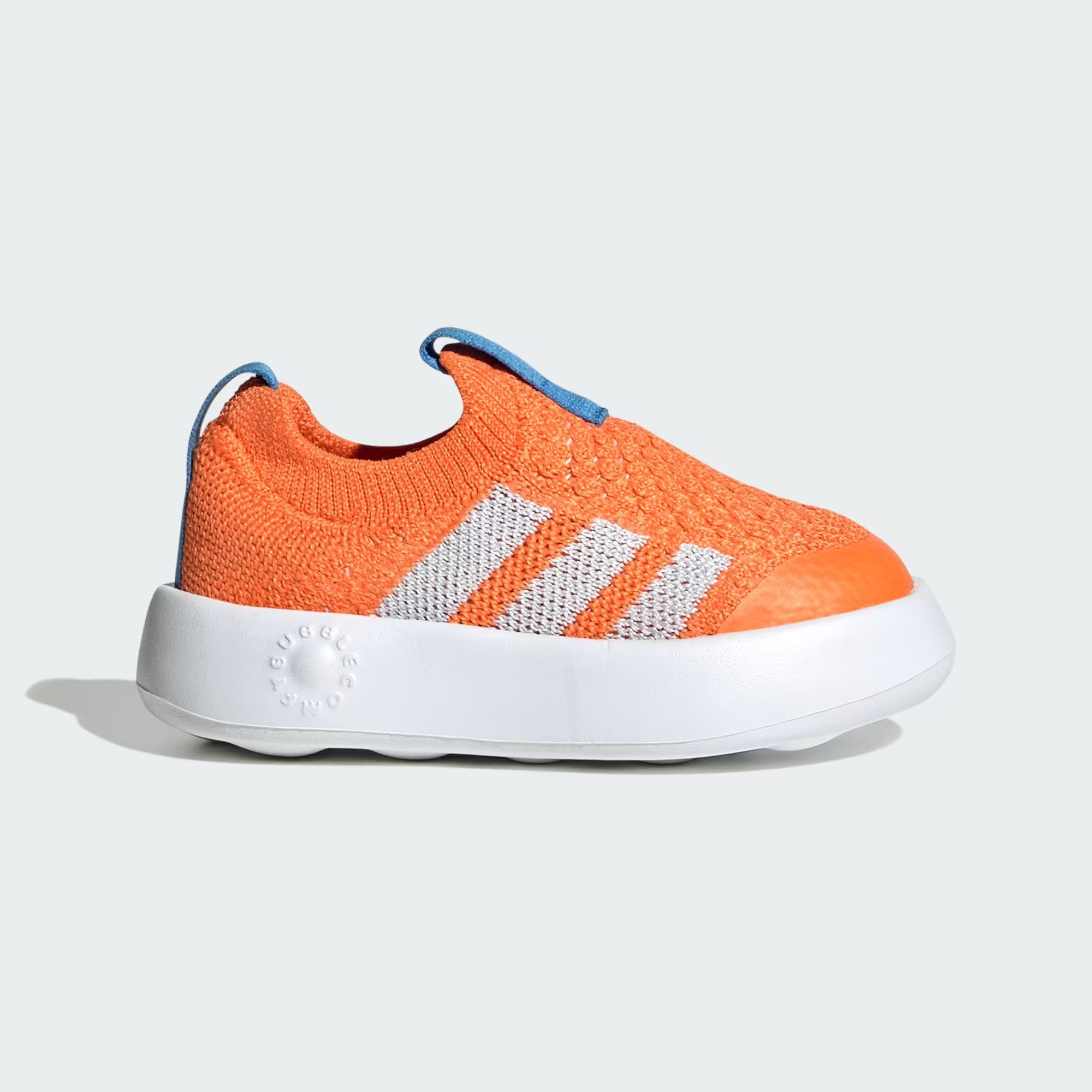 Infants Orange Printed Sports Sneakers Canvas Bubblecomfy EVA