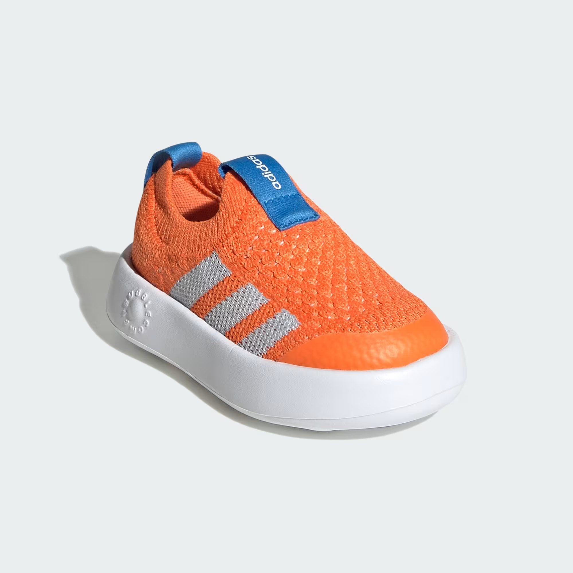 Infants Orange Printed Sports Sneakers Canvas Bubblecomfy EVA