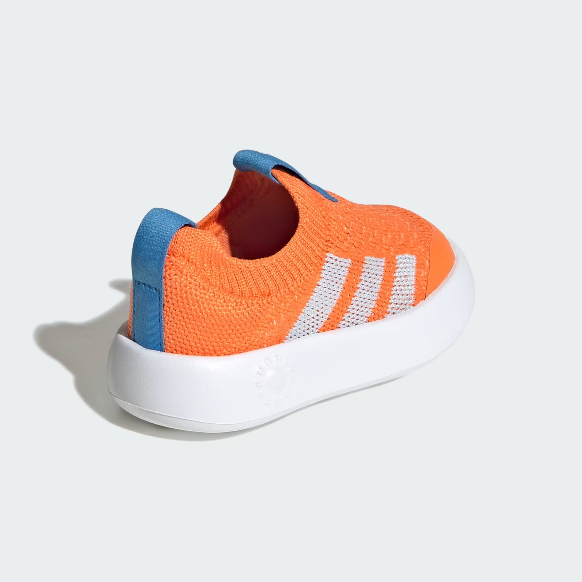 Infants Orange Printed Sports Sneakers Canvas Bubblecomfy EVA