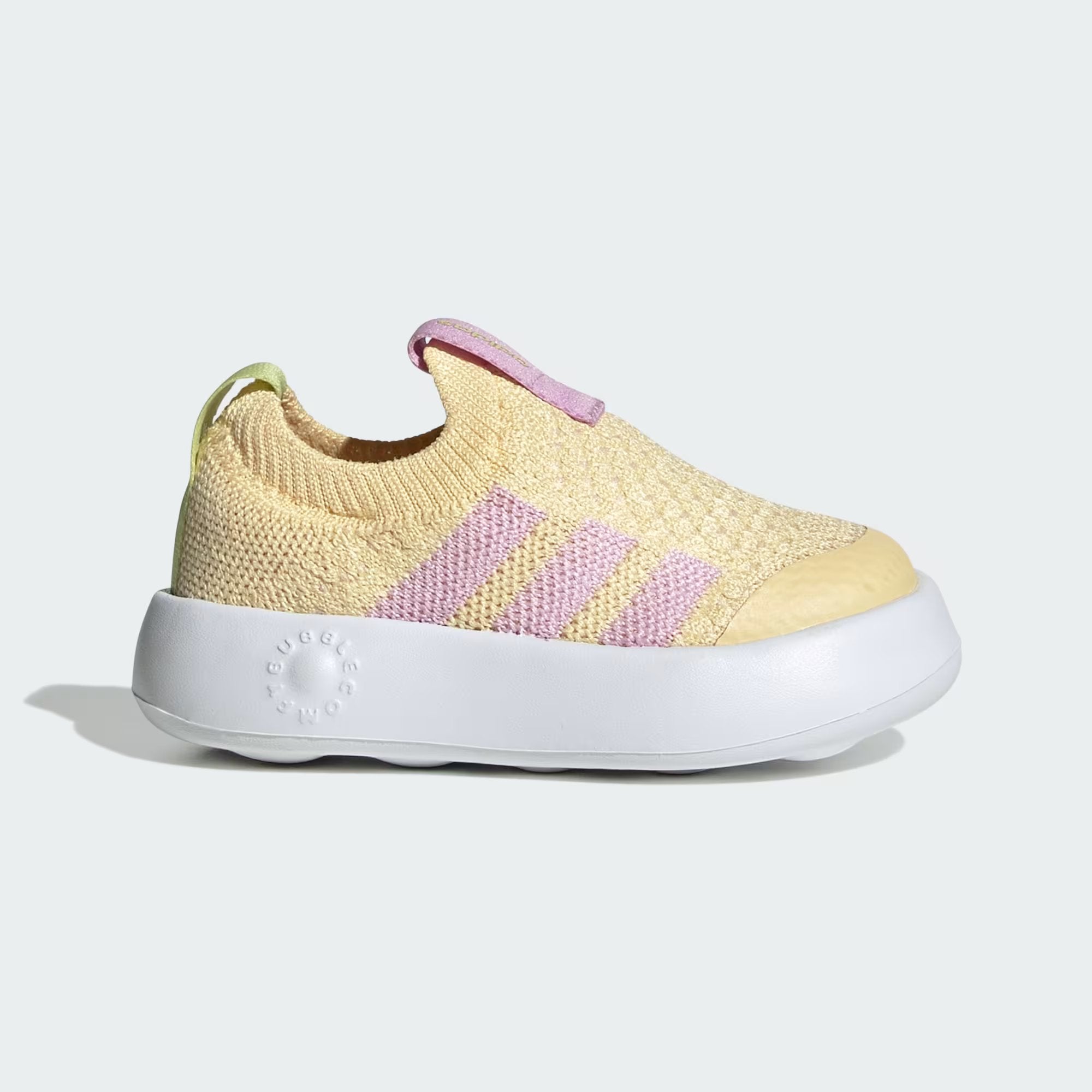 Infants Orange Printed Sports Sneakers Canvas Bubblecomfy EVA