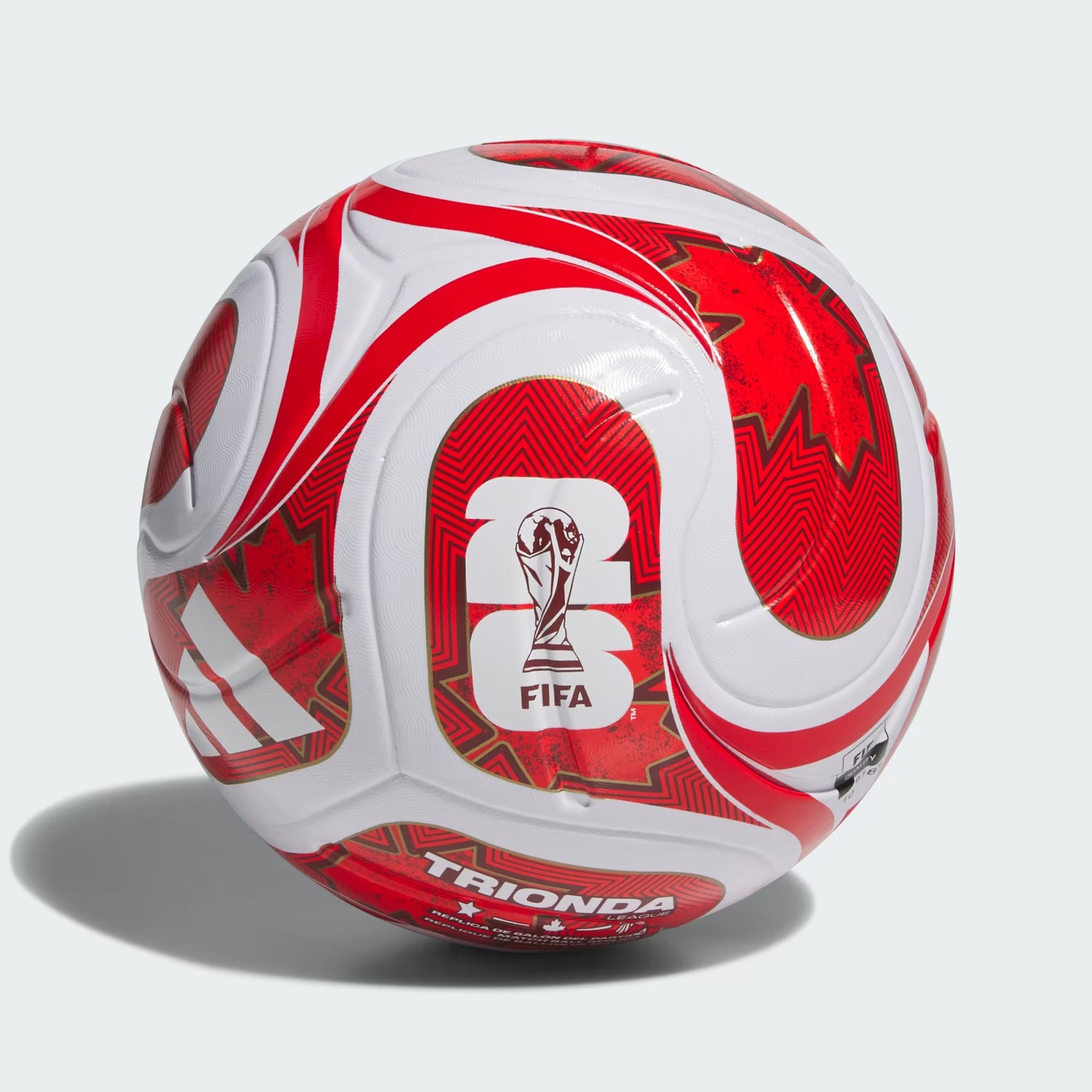 Adidas Kids White Printed Football 100% Polyurethane Sports Ball