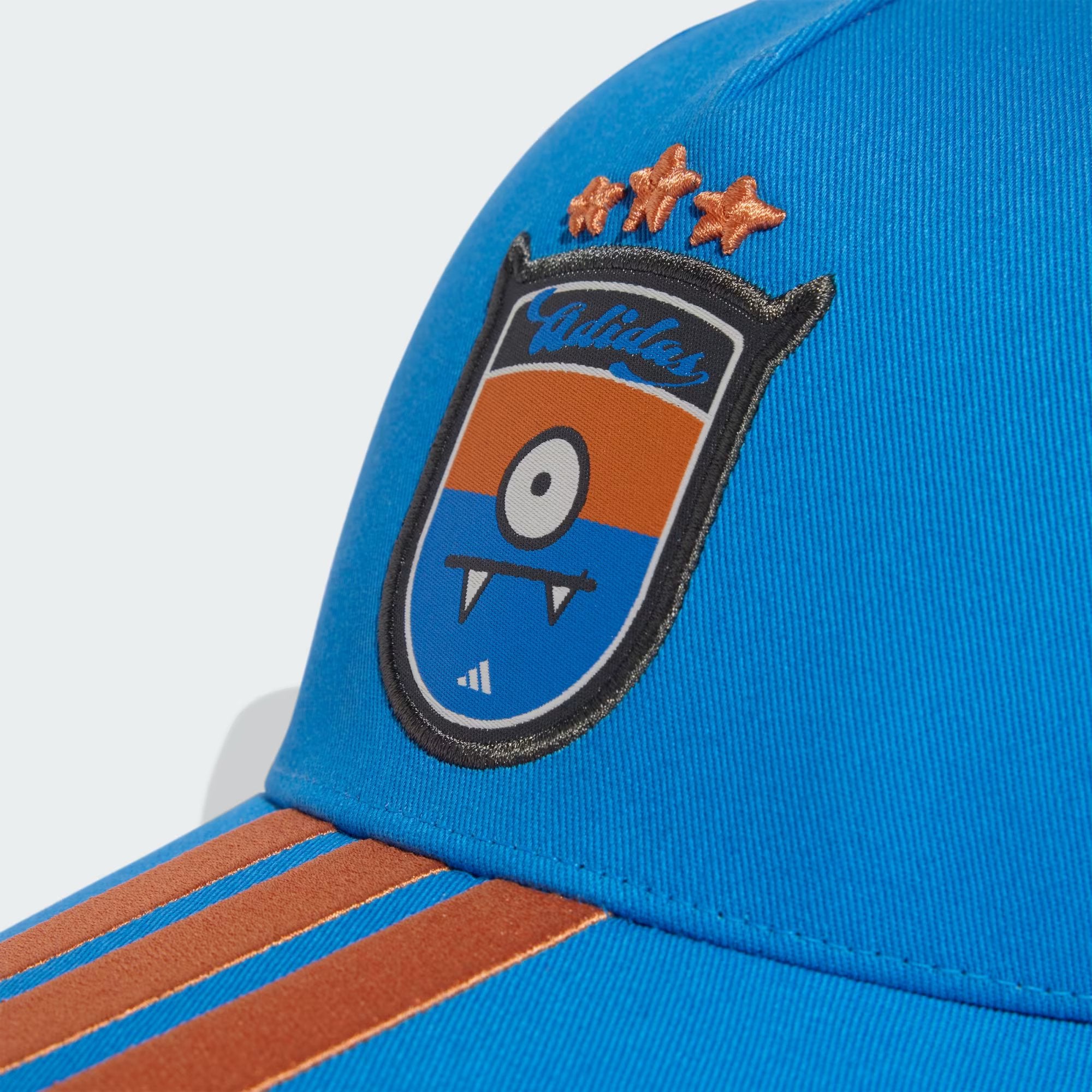 Kids Blue Printed Cotton Sports Cap
