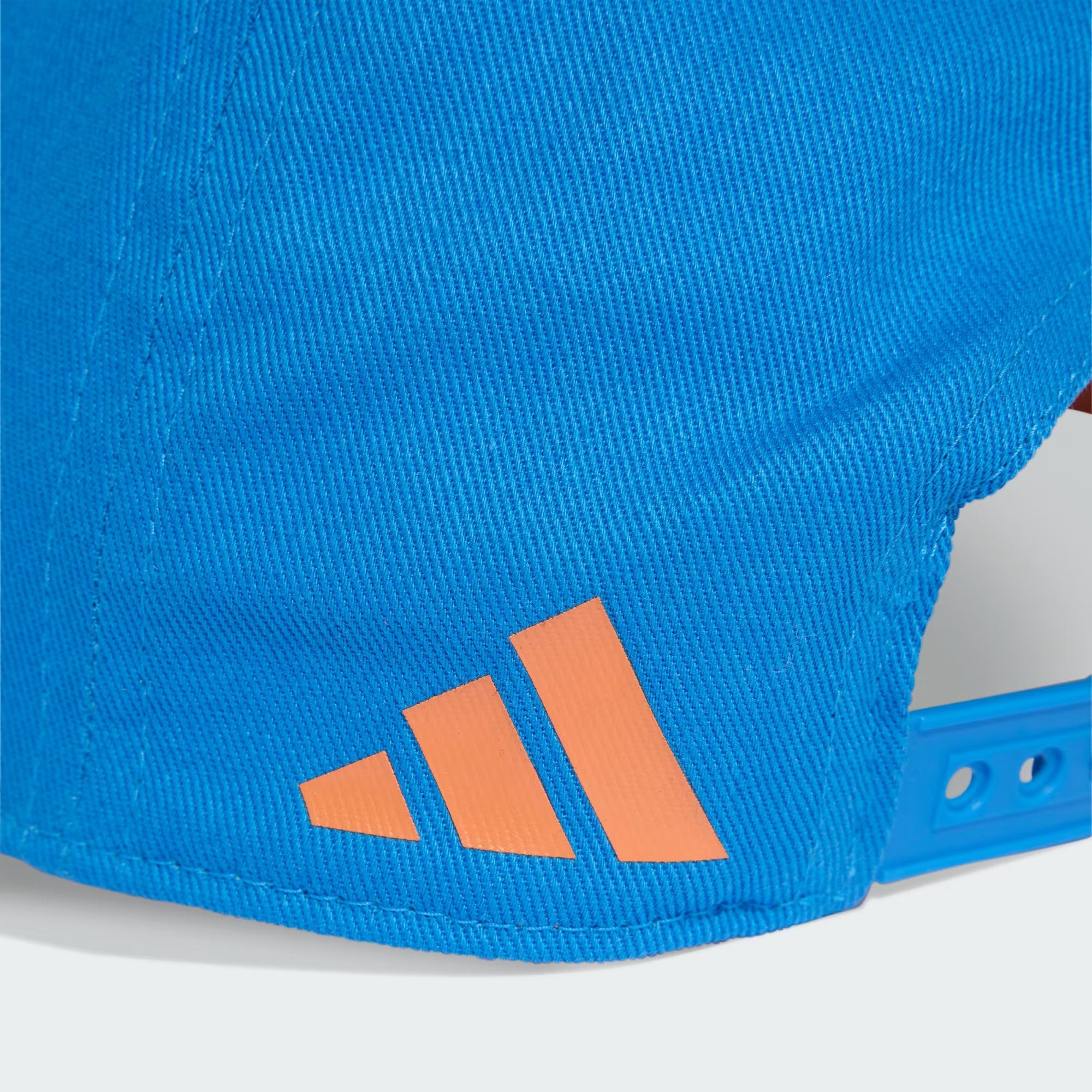 Kids Blue Printed Cotton Sports Cap