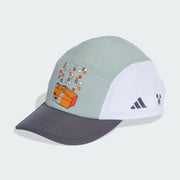 Kids Green Printed Recycled Polyester Minecraft Sports Cap