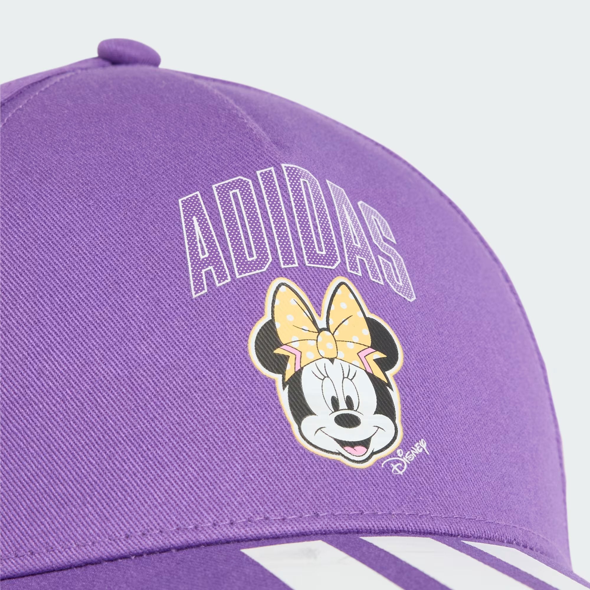Kids Purple Printed Cotton Minnie Mouse Sports Cap