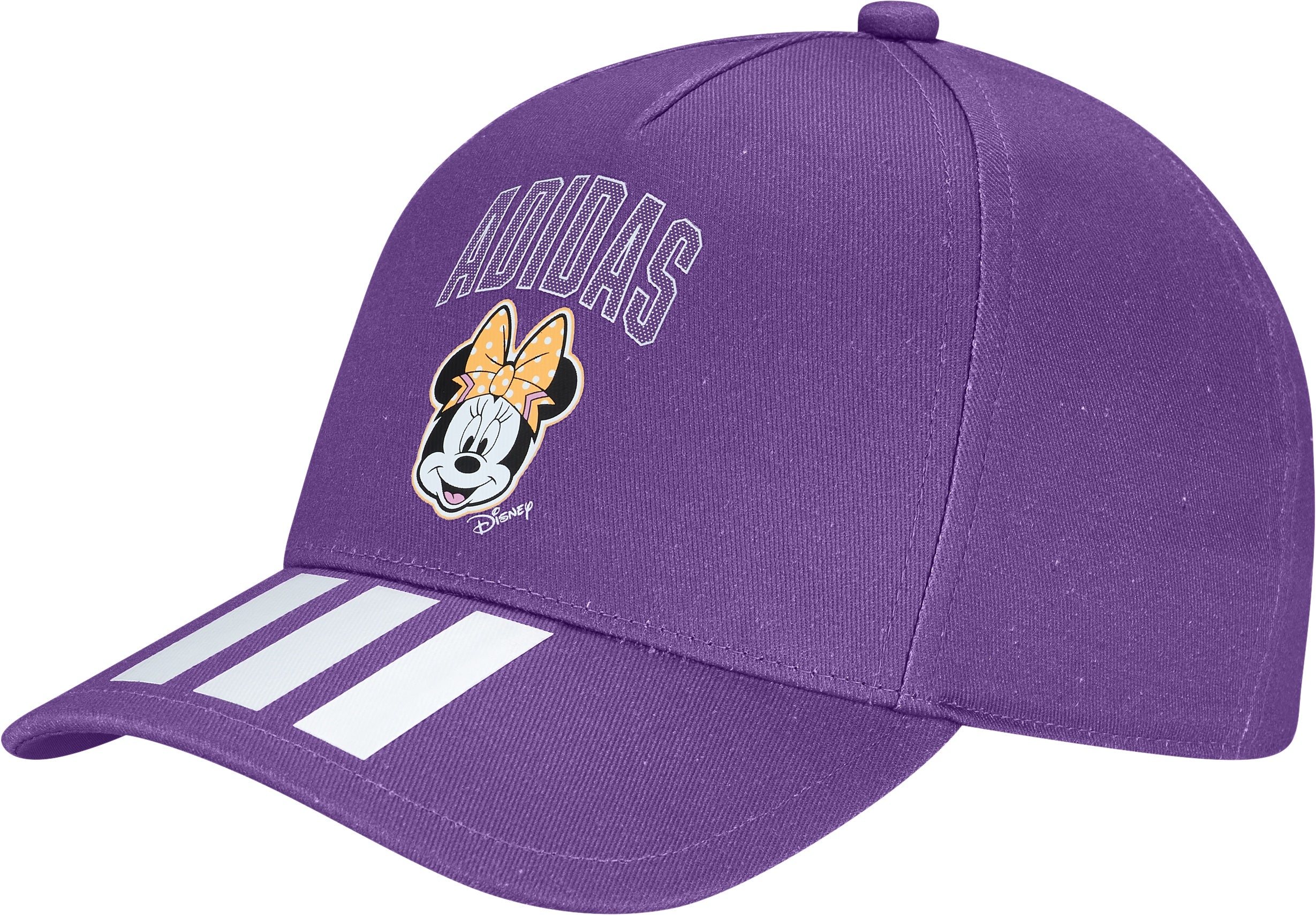 Kids Purple Printed Cotton Minnie Mouse Sports Cap