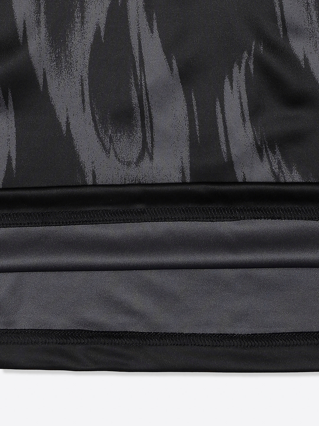 Adidas Recycled Polyester Printed Jersey Black Performance