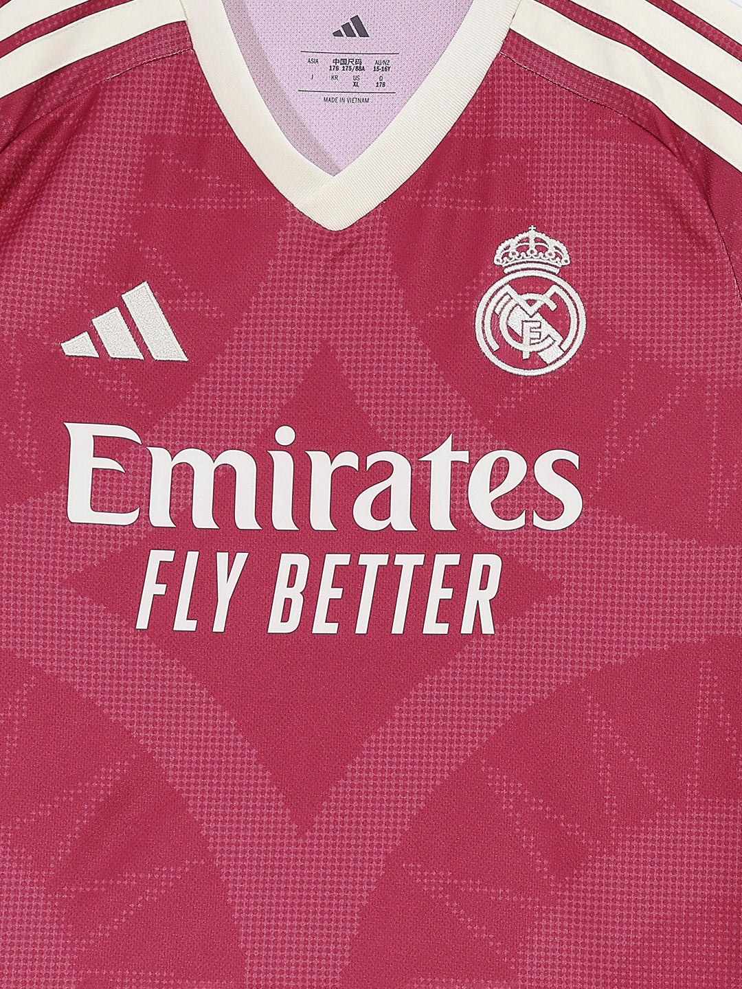 Adidas Real Madrid 26/27 Third Jersey for Kids Pink