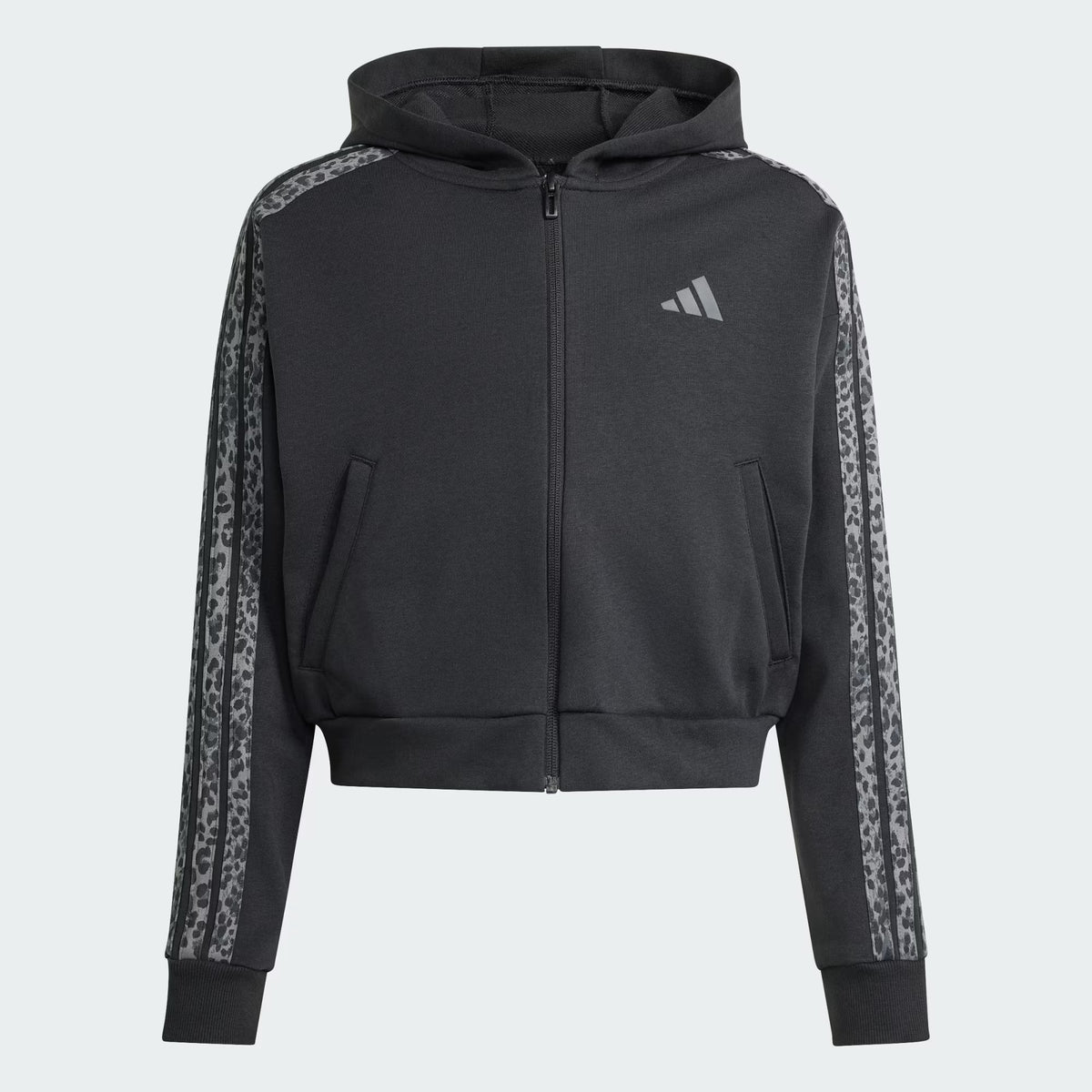 Adidas Seasonals Animal Full Zip Hoodie Black