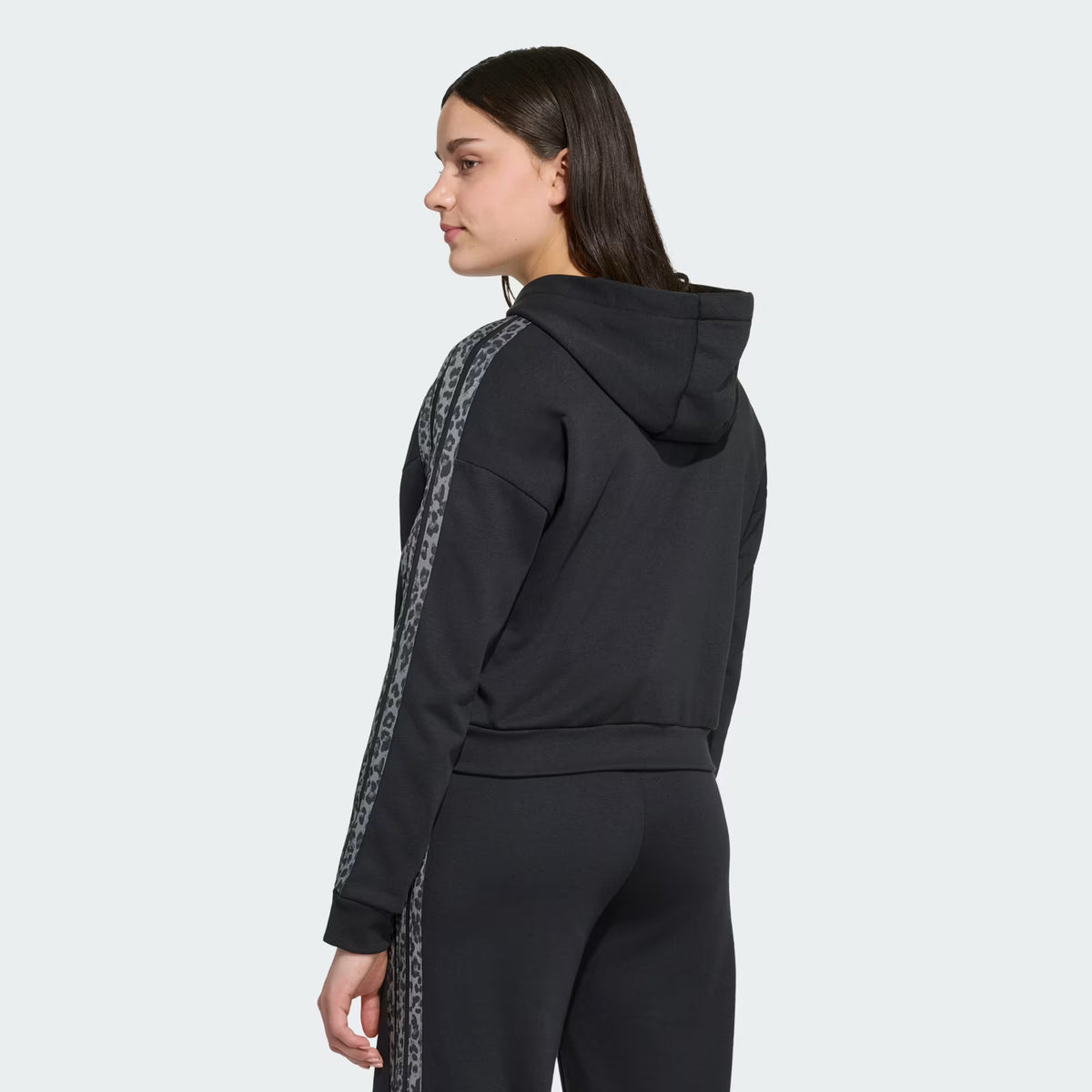 Adidas Seasonals Animal Full Zip Hoodie Black