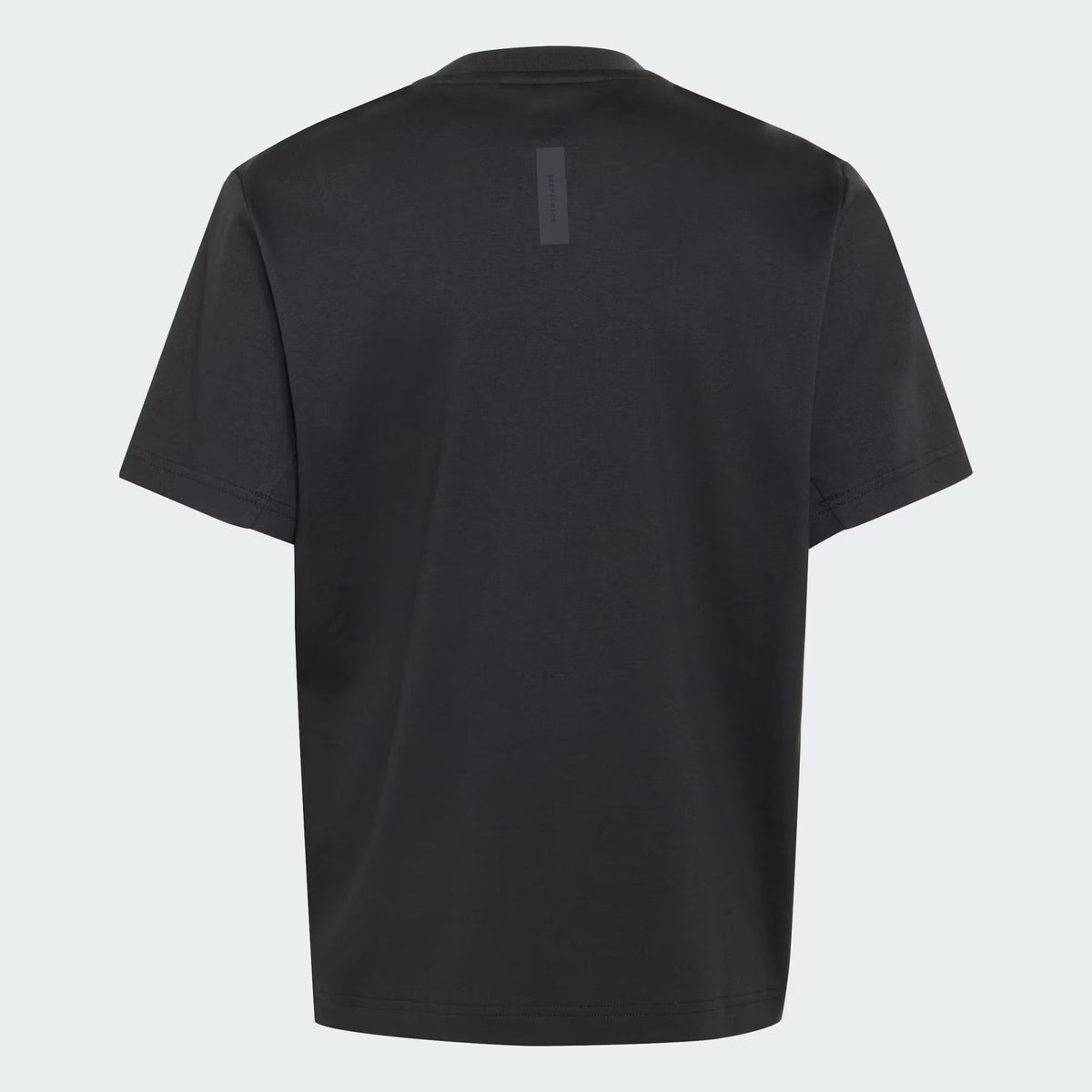 Adidas Cotton Printed Loose Fit T-Shirt Black