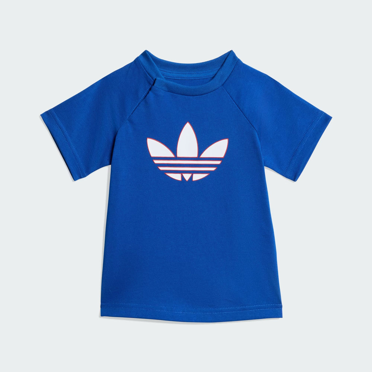Adidas Trefoil Short Tee Set. This adorable set Blue