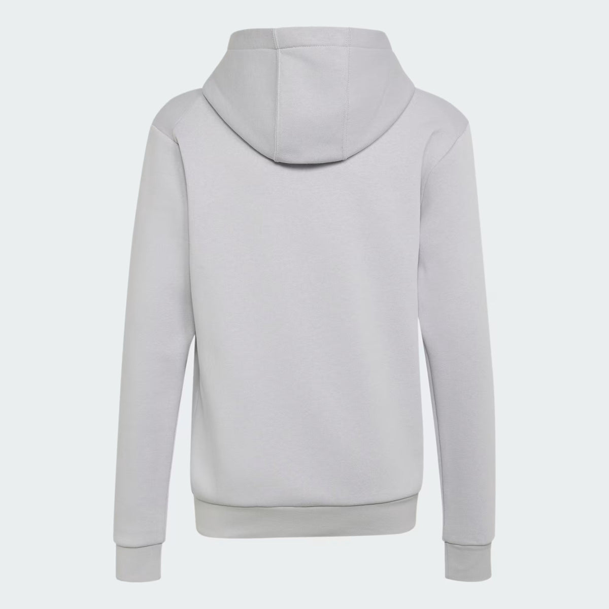 Adidas Cotton Blend Printed Hoodie Grey