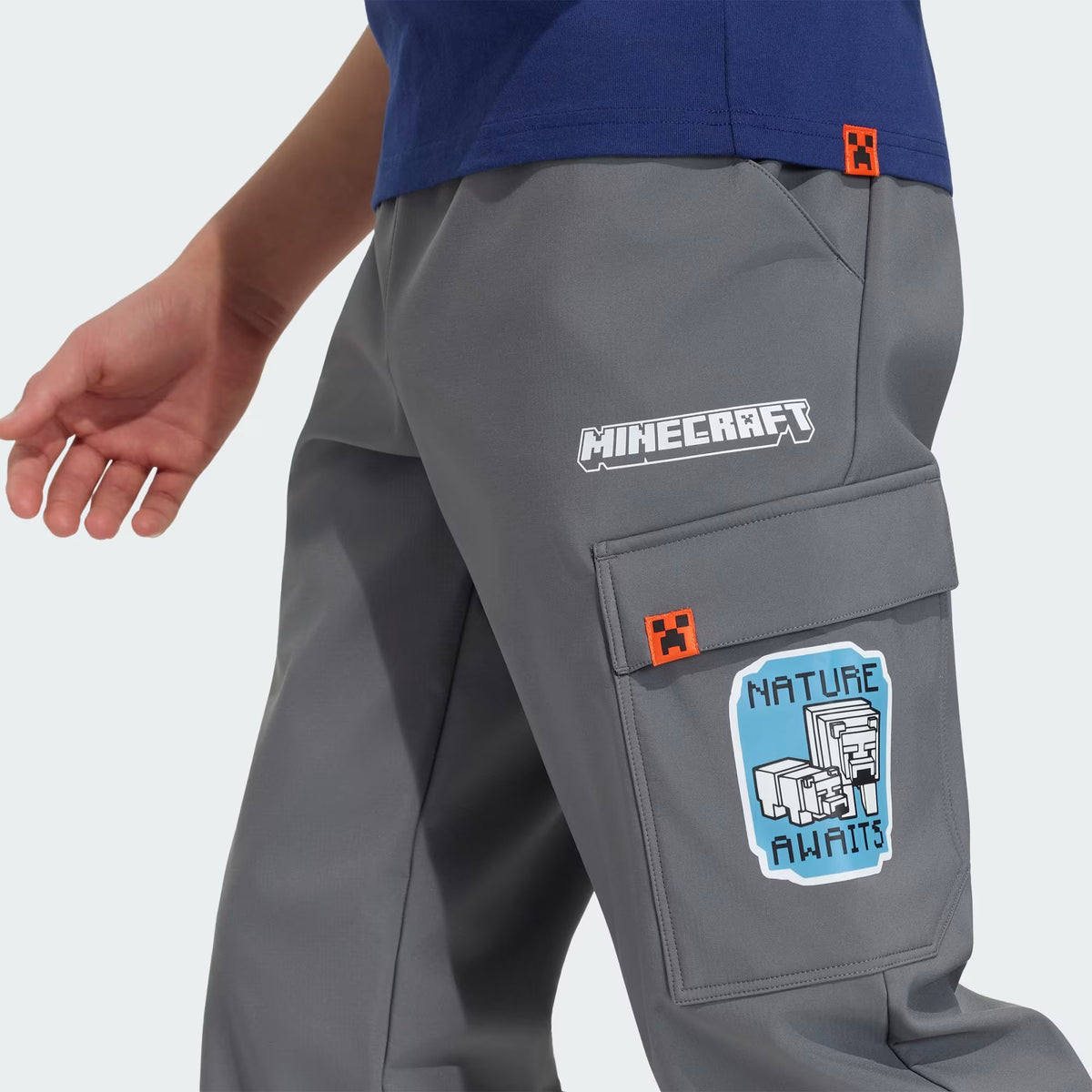 Adidas Minecraft Terrex Softshell Pants Grey