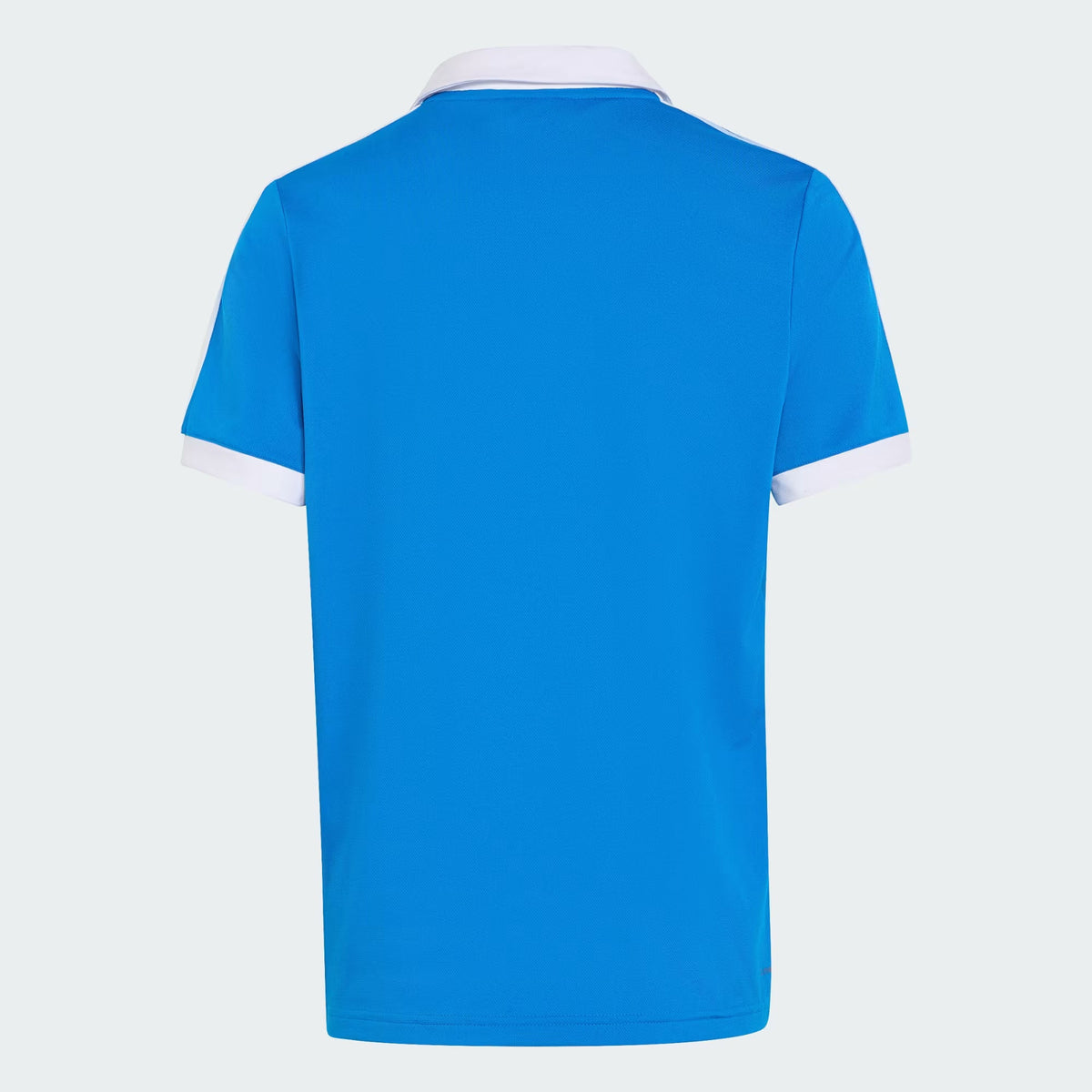 Adidas Recycled Polyester Printed Polo Shirt Blue