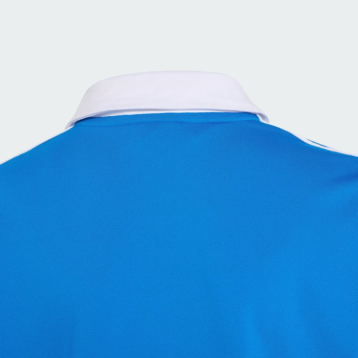 Adidas Recycled Polyester Printed Polo Shirt Blue