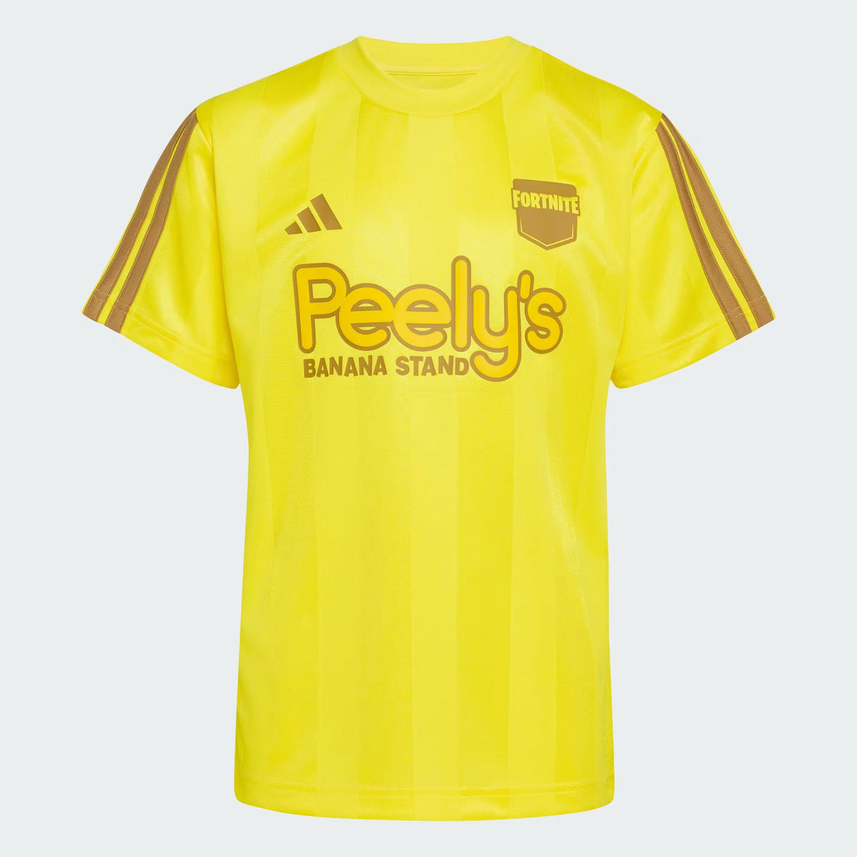 Adidas Recycled Polyester Printed Jersey Yellow