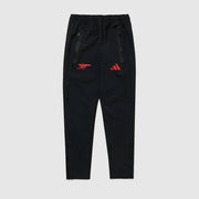 Adidas Recycled Polyester Printed Track Pants Black Essential