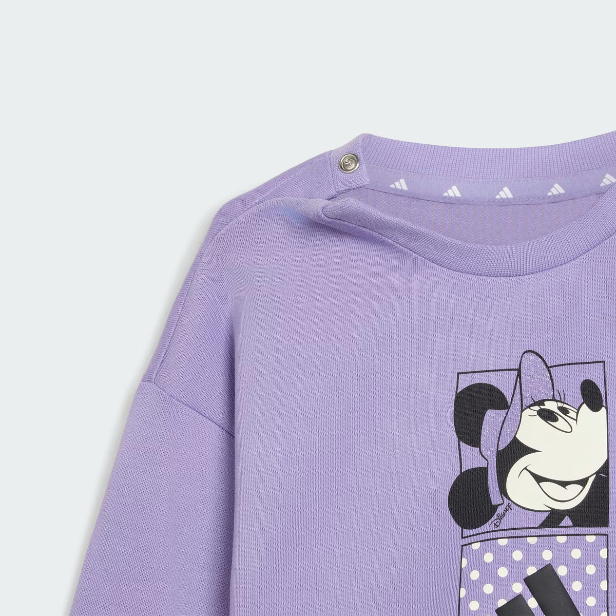 Adidas Disney Minnie Mouse T-Shirt Set Purple