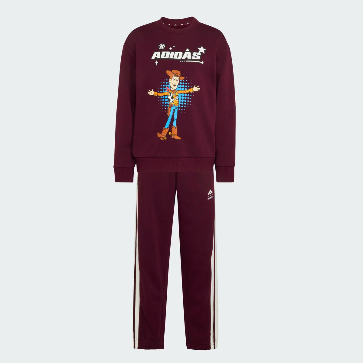 Adidas jogger makes active days more comfortable Burgundy