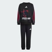 Adidas Marvel Spider-Man Jogger Black Cotton-Poly Blend