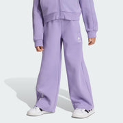 Adidas Cotton Blend Printed Track Pants Purple Classic