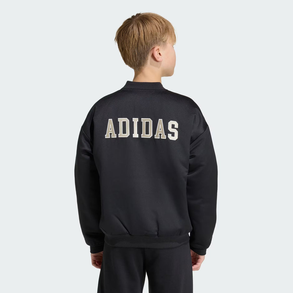 Adidas Recycled Polyester Printed Jacket Black