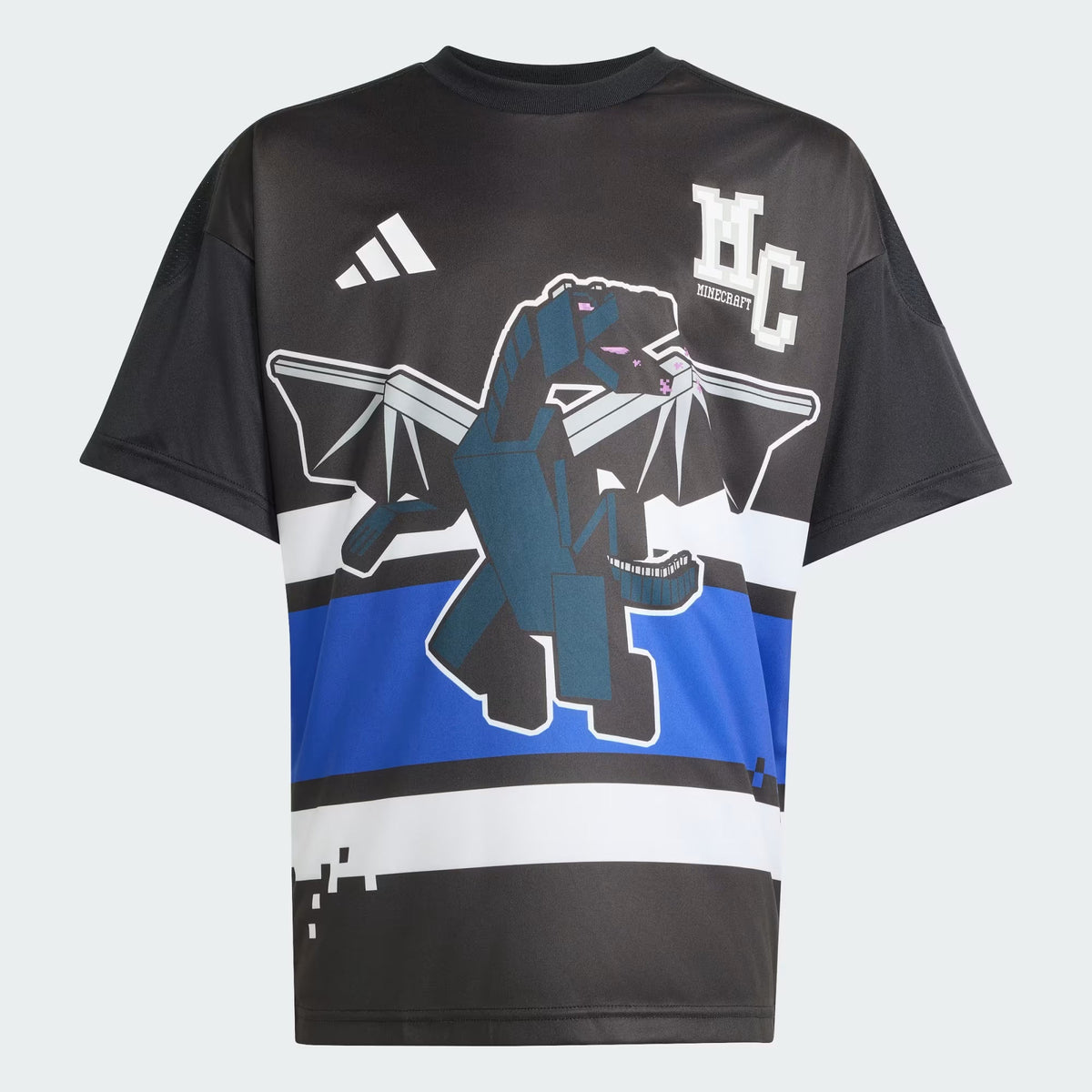 Adidas Minecraft T-Shirt Black Loose Fit