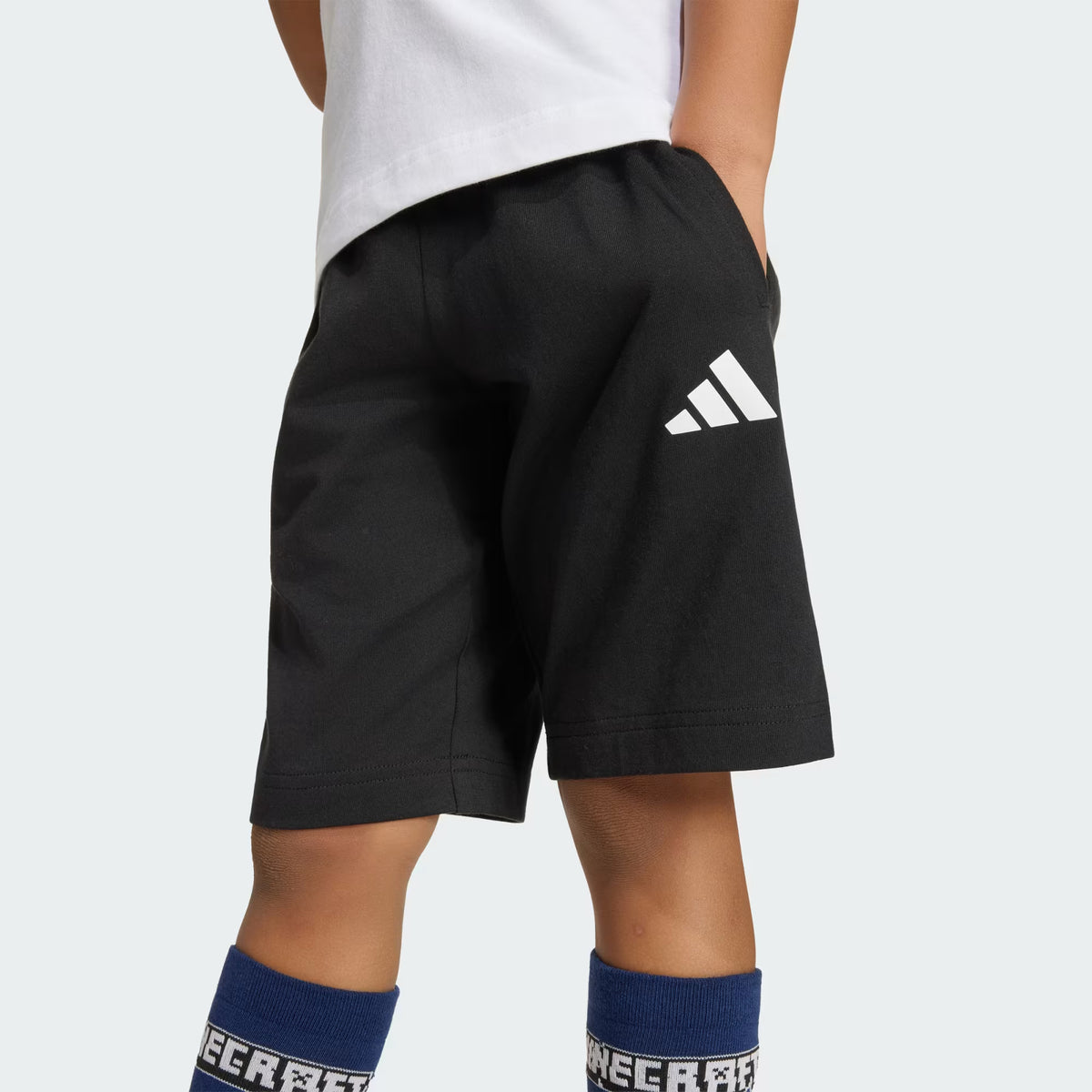 Adidas Cotton Printed Joggers White