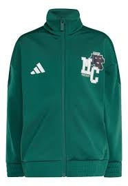 Adidas Recycled Polyester Printed Loose Fit Top Green