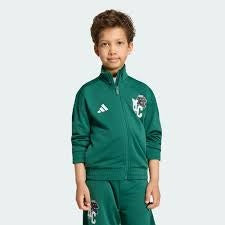 Adidas Recycled Polyester Printed Loose Fit Top Green