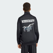 Adidas Recycled Polyester Printed Loose Fit Top Black