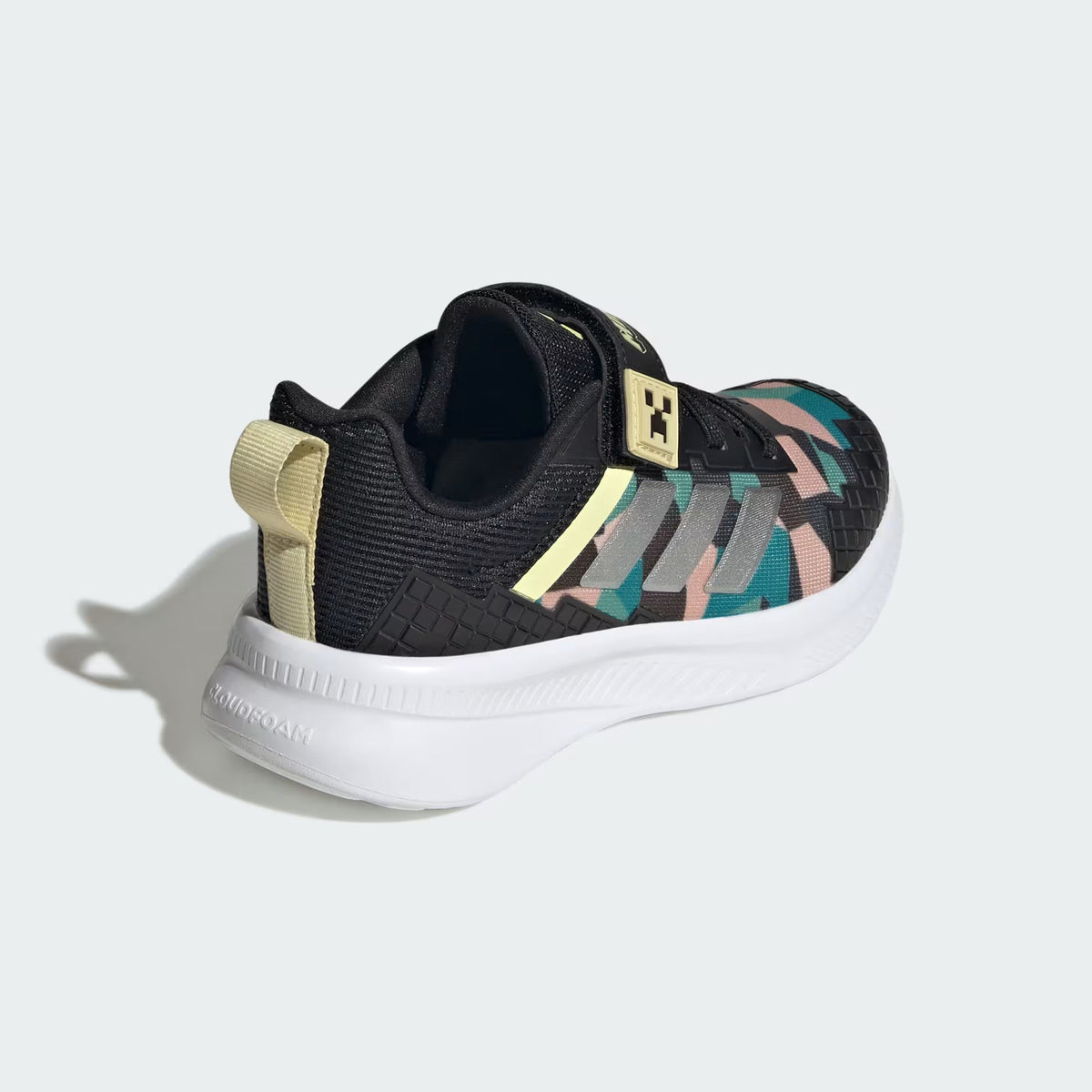 Adidas Fortarun Minecraft Textile Shoes Black