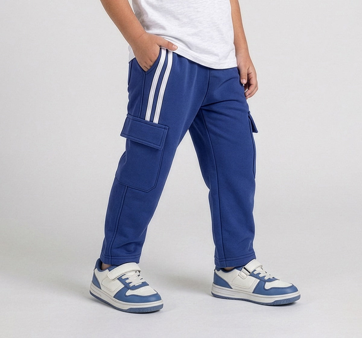 Straight Fit Track Pants Blue