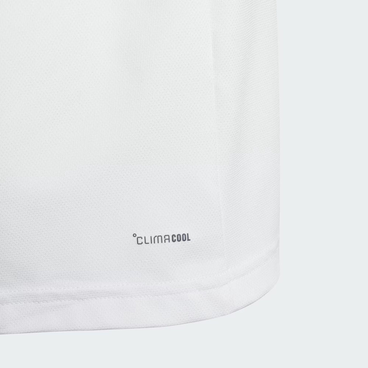 Adidas Recycled Polyester Printed Polo Shirt White