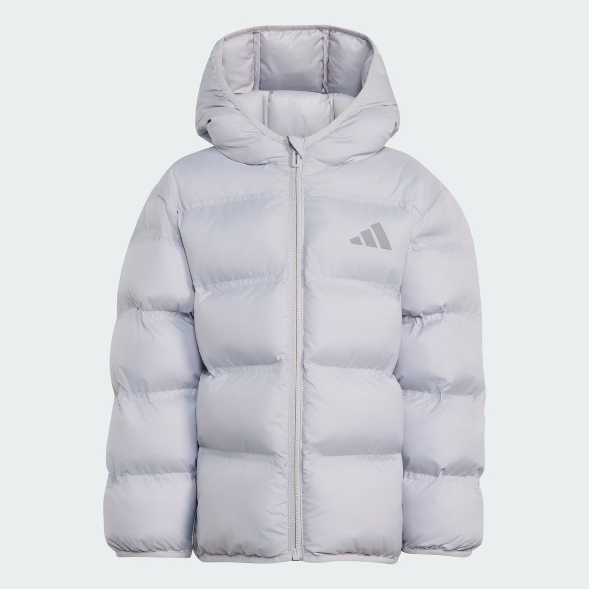 Adidas Recycled Polyester Printed Jacket Grey