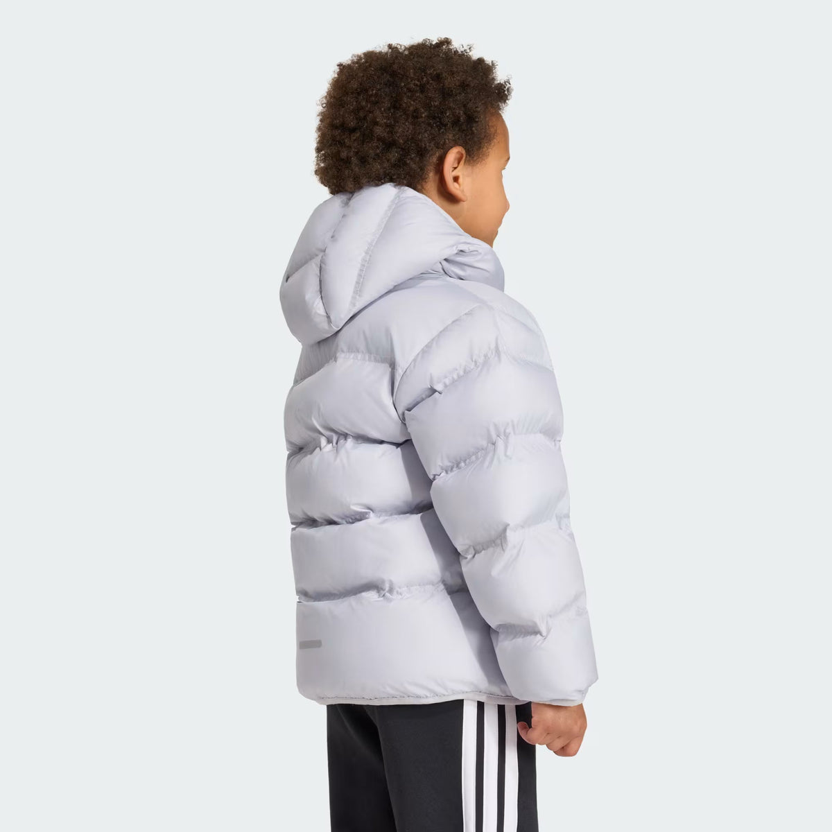 Adidas Recycled Polyester Printed Jacket Grey