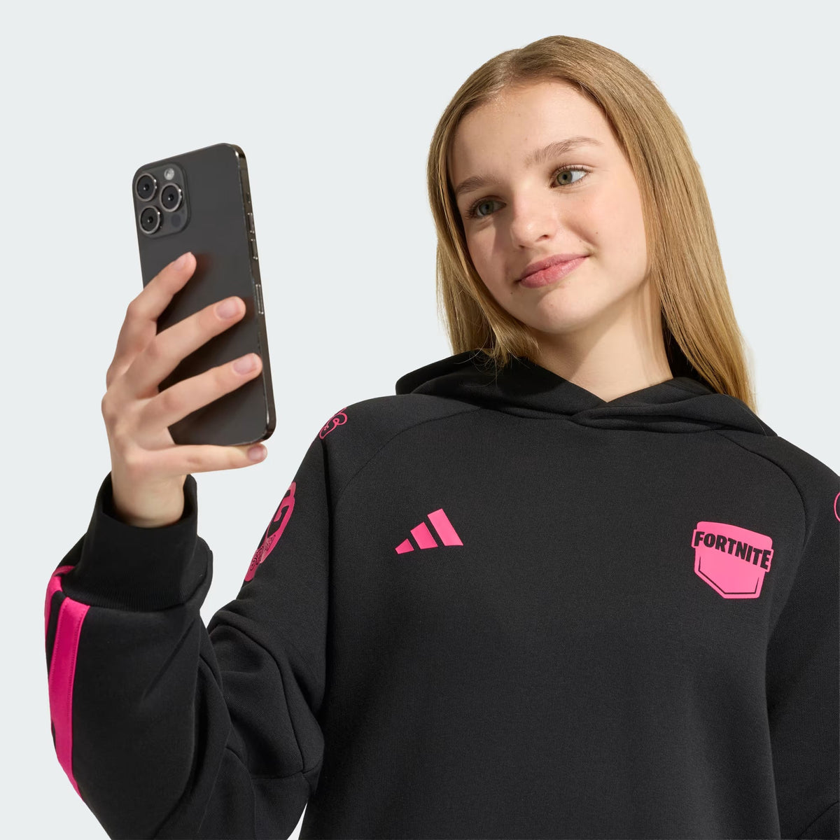 Adidas X FORTNITE TIRO Hoodie Black Essential