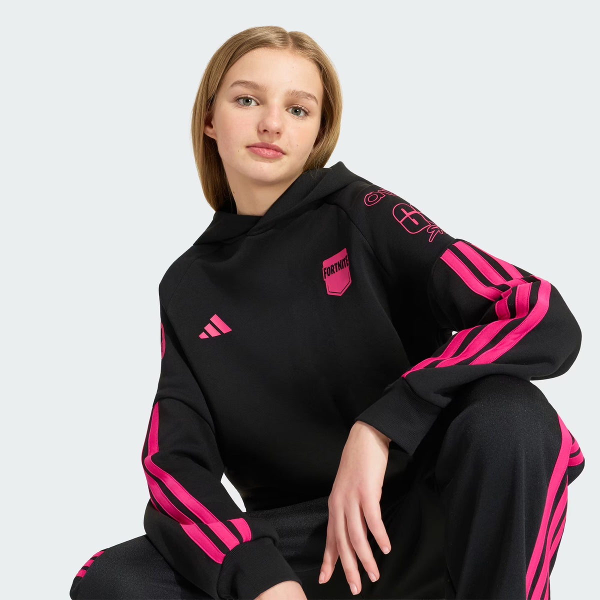 Adidas X FORTNITE TIRO Hoodie Black Essential