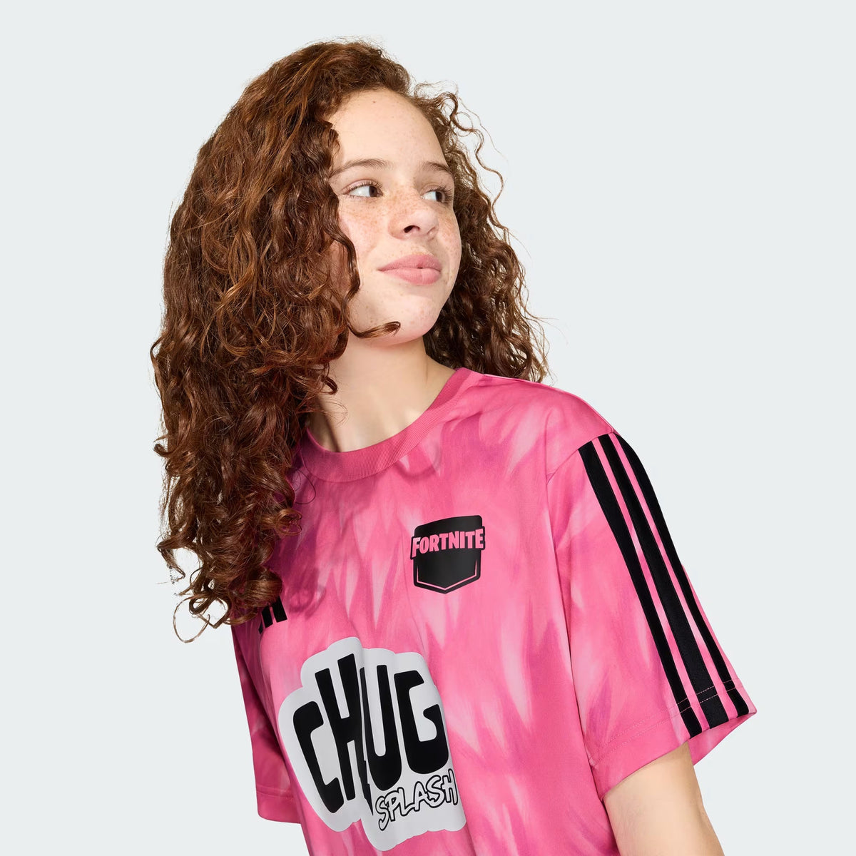 Adidas x Fortnite Cuddle Team Leader Jersey Pink